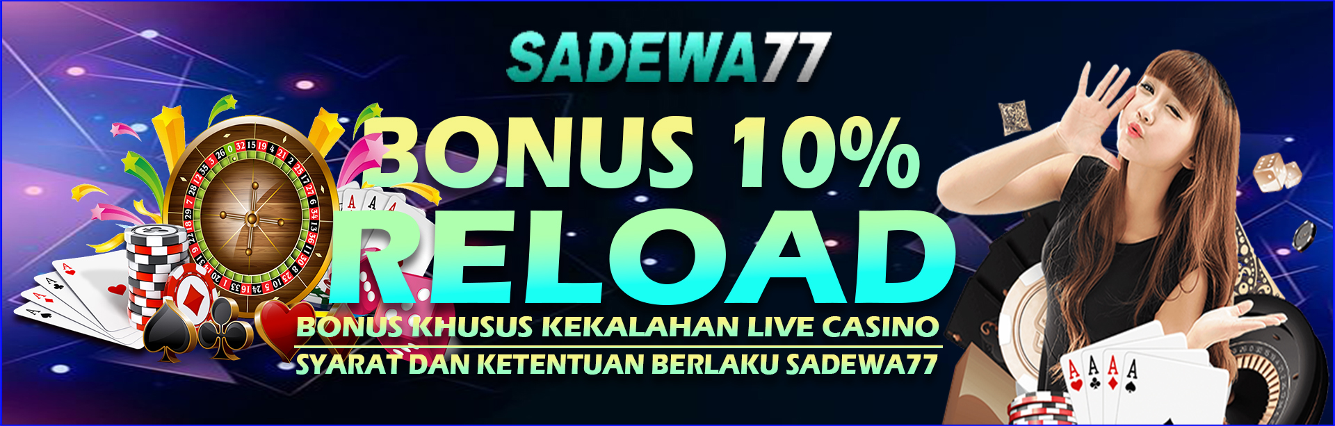 BONUS NEXT DEPOSIT 10% (CASINO)